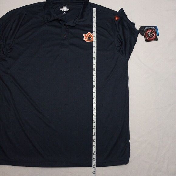 Colosseum Men's Large Auburn Tigers Polo Shirt New With Tags Short Sleeve - Picture 6 of 10